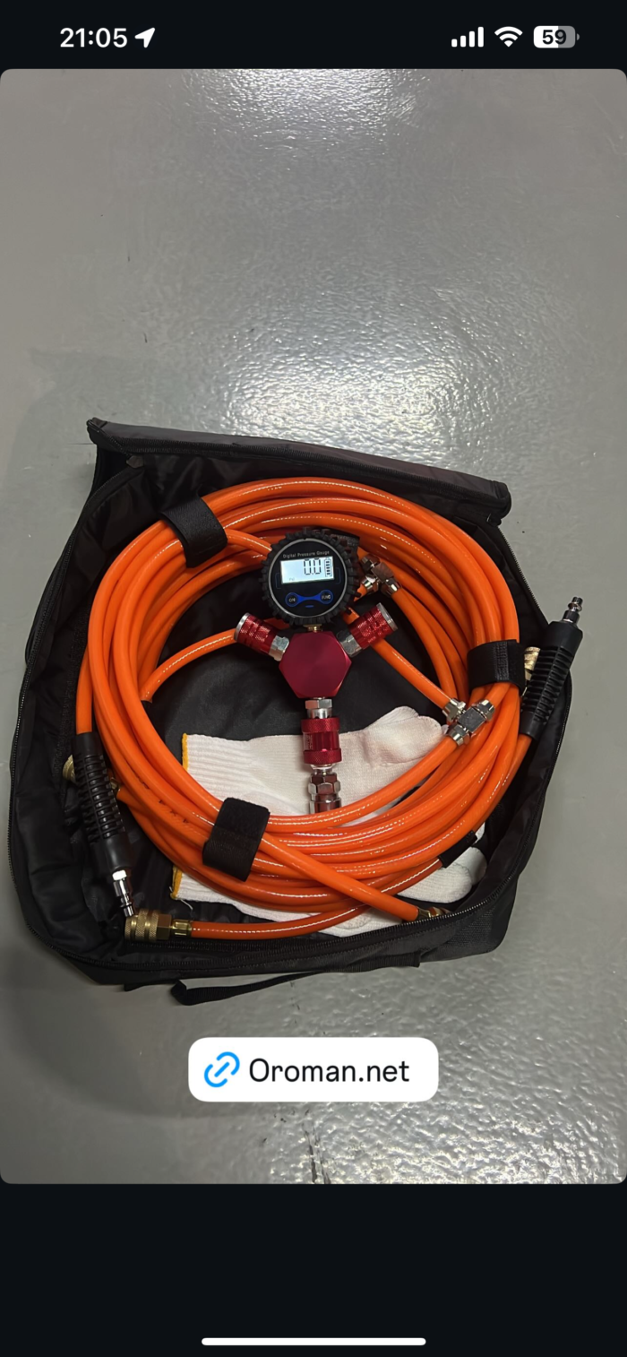 Multi tire Inflator/Deflator