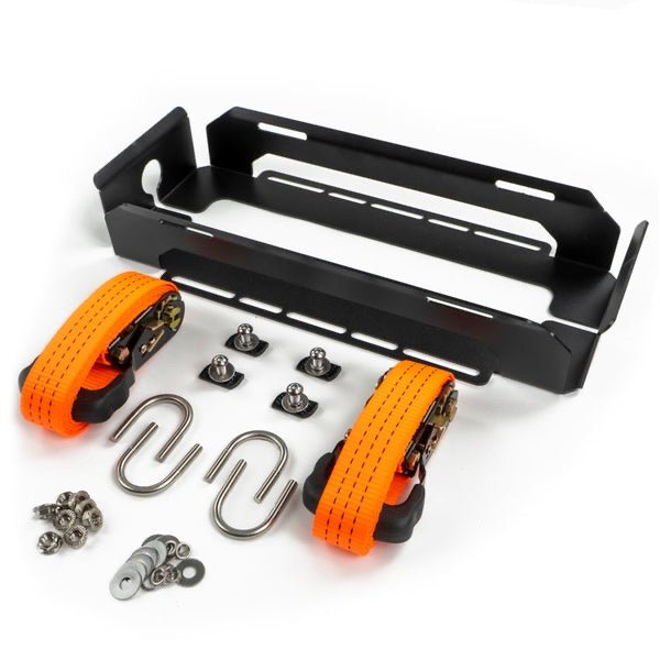 Jerry can roof rack holder